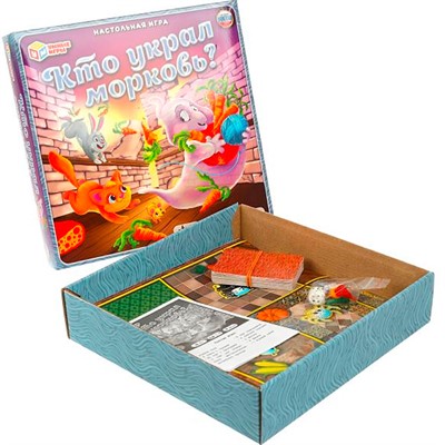 Игра Умка Кто украл морковь? 4650250583172 - фото 47049354