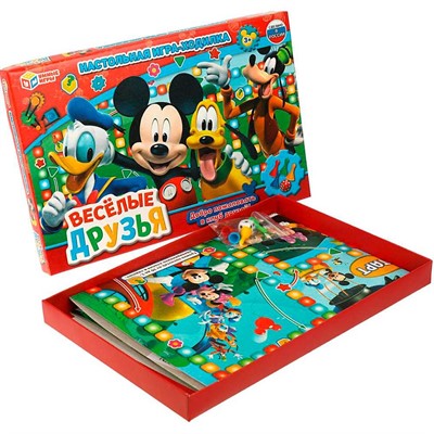 Игра Умка Весёлые друзья.Ходилка 4650250563433 - фото 47049580