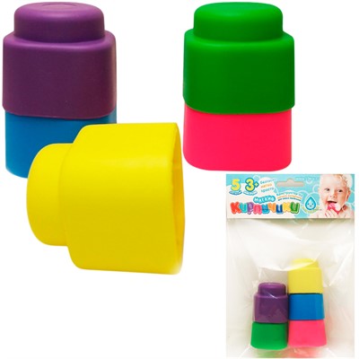 Игрушка д/ванной Мягкие кирпичики серия «Baby Toys» 04700 - фото 47051583