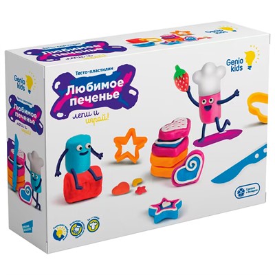 Набор для творчества Для лепки Любимое печенье TA2043 /Genio Kids - фото 47051820