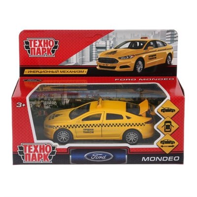Модель MONDEO-Т Ford Mondeo Такси Технопарк  в коробке - фото 47052075