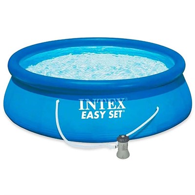 Бассейн EASY SET 244х61 см + насос-фильтр 28108 - фото 47052576