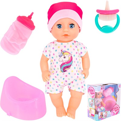 Пупс Yale Baby YL2320E-A 20 см. с аксесс. в кор. - фото 47053349