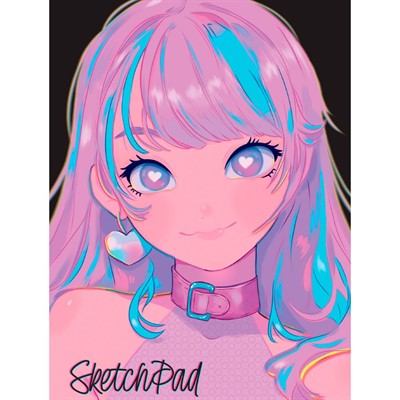 Скетчпад 467-0-159-09433-3 Аниме. В лунном свете - фото 47055383