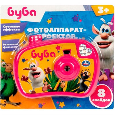 Игрушка на батарейках Проектор 8 слайдов. Буба на блист. Умка B2197603-R4 - фото 47055862
