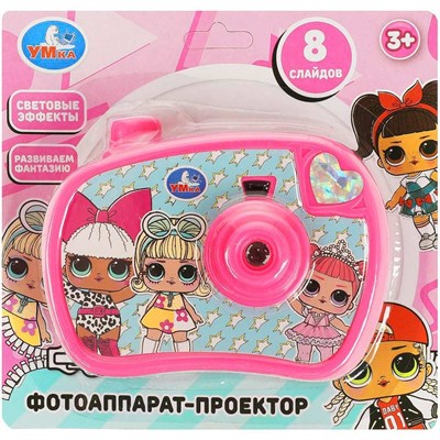 Игрушка на батарейках Проектор-фотоаппарат 8 слайдов B2197603-R5 /60/ - фото 47058256