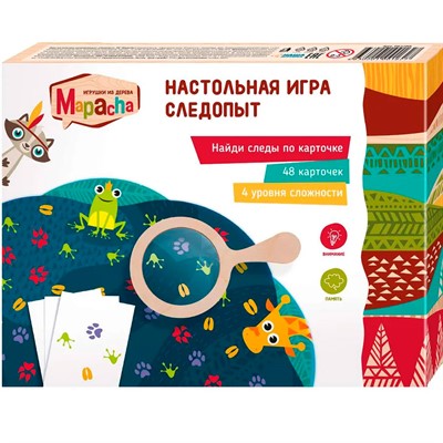 Деревянная Игра Следопыт ТМ Mapacha 96228 - фото 47058996