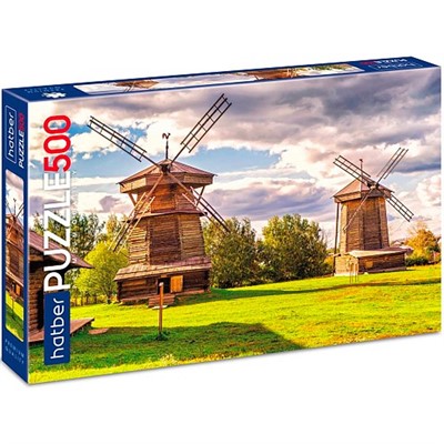 Пазл 500 эл. Ветряные мельницы 31591 Hatber - фото 47060283