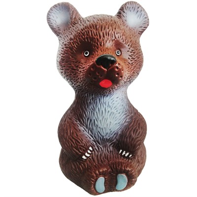Резиновая игрушка Мишка Топтыжка СИ-708 - фото 47061775