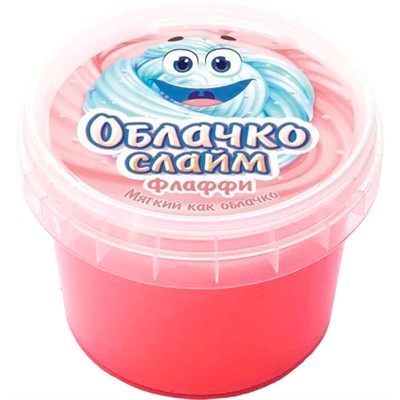 Слайм Прихлоп 250 мл облачко красный 01156/ Ф-КРА-О-250 - фото 47062888