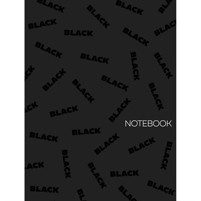 Блокнот 467-0-159-16250-6 в линию Total Black. Black 4 - фото 47064654