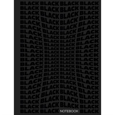 Блокнот 467-0-159-16247-6 в линию Total Black. Black 1 - фото 47064694