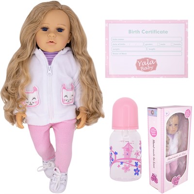 Кукла Yala Baby YL2450G-H Кира в кор. - фото 47065562