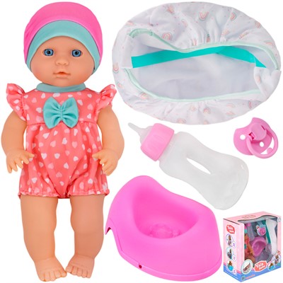 Пупс Yala Baby YL2430H-A 30 см с аксесс. в кор. - фото 47065658