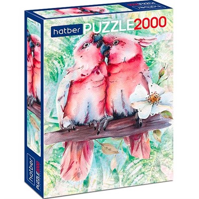 Пазл 2000 эл. Любовь на веточке Premium 24273. - фото 47066305