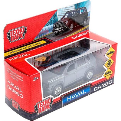 Модель DARGO-12-GY HAVAL haval dargo 12 см, двери, багаж, инерц, темно-серый Технопарк  в кор. - фото 47067514