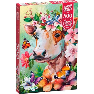 Пазл 500 Корова! Вау! Cherry Pazzl CH20029 - фото 47068664