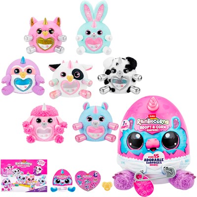 Игровой набор-сюрприз ZURU Rainbocorns Adopt-a-corn  S1 с акс. в асс., малый 92105 - фото 47069142