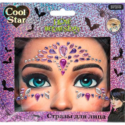 Стразы для лица Cool Star 115999-W-TTG - фото 47069182