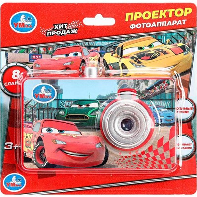 Игрушка на батарейках Проектор-фотоаппарат 8 кадров Умка HT1432-R12 - фото 47069839