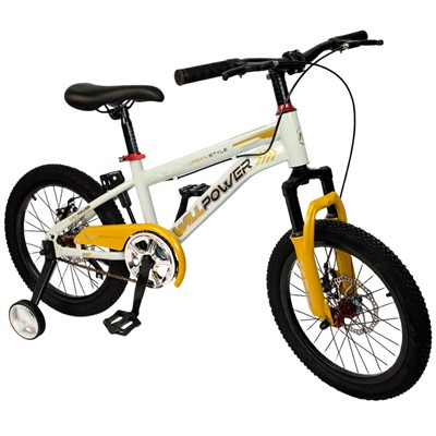 Велосипед двухколесный 18" WILLPOWER коричневый FG240528149L-5 - фото 47070843