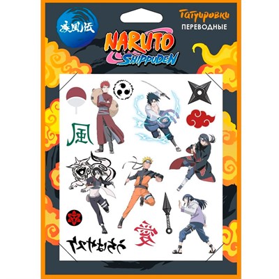 Набор для творчества Татуировки Переводные Naruto 07680 - фото 47073222