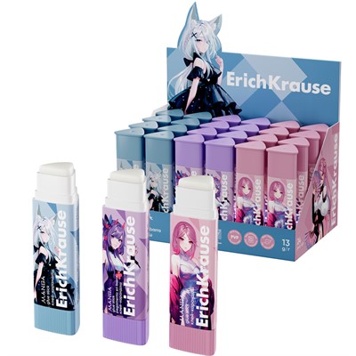 Клей карандаш Prism Manga 13г, ассорти 60497 /Erich Krause/ - фото 47074621
