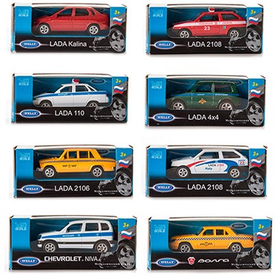 Модель 1:60, в асс., набор 23RUS 52020-24WD-RUS-IN(23) - фото 47075922