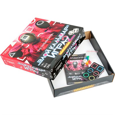 Игра Злой кальмар: игра 2. 40 карточек.4630395012690 - фото 47076008