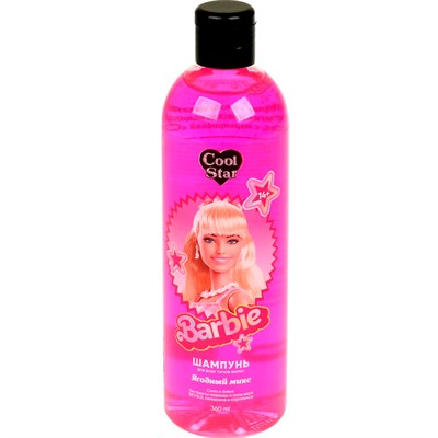 Шампунь barbie с экстрактом лаванды и алоэ Вера, ягодный МИКС 360 мл Cool Star 118660-BR - фото 47076870