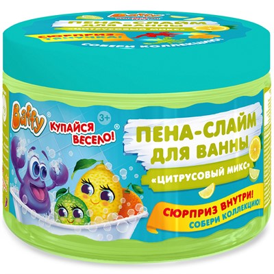 Пена слайм для ванны "С сюрпризом" D0153-M ТМ «Baffy» - фото 47077630
