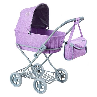 Коляска для куклы 8019-2236 Микси Багги Бум Mixy Buggy Boom сиреневый классическая. - фото 47081134