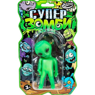 Игрушка-Тянучка МОНСТР инопланетянин SJ2384-RU - фото 47084821