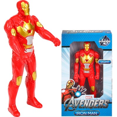 Игрушка на батарейках Фигурка Железный человек, свет B2376653-R - фото 47084877