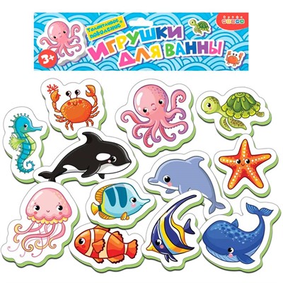 Игрушка для ванной На море 4012 - фото 47087330