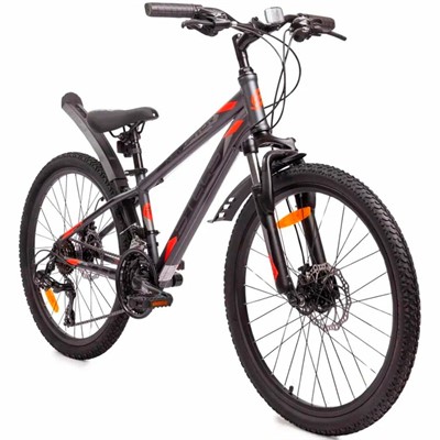 Велосипед двухколесный 24" Navigator-400 MD 12" серый/красный EP-00005985 - фото 47087538