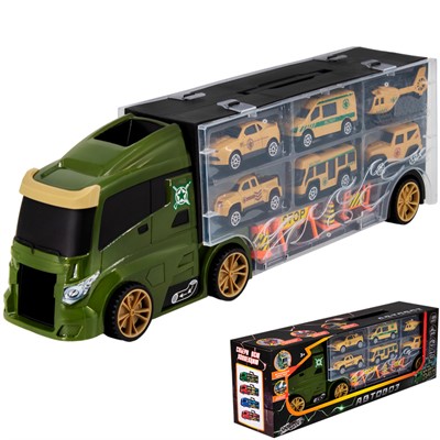 Автовоз Young Racer MK666-10K в коробке - фото 47088169