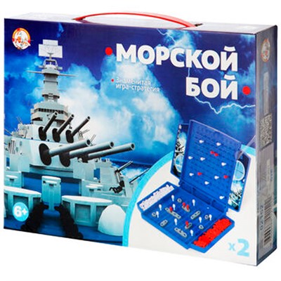 Игра Морской бой МИНИ 02152 - фото 47088486