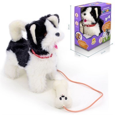 Игрушка на батарейках Levatoys YS9605B1 Собака в кор. - фото 47089645