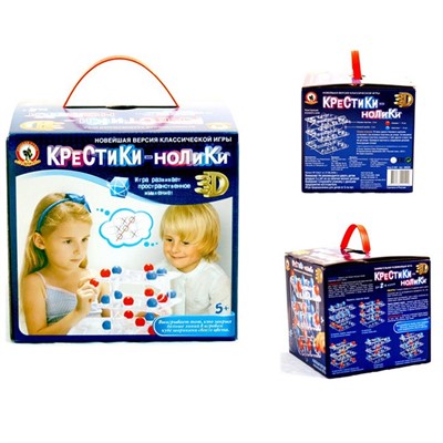 Игра Крестики нолики 3D 09020 - фото 47092137