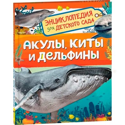 Книга 978-5-353-10284-7 Акулы, киты и дельфины Энциклопедия для детского сада - фото 47092333