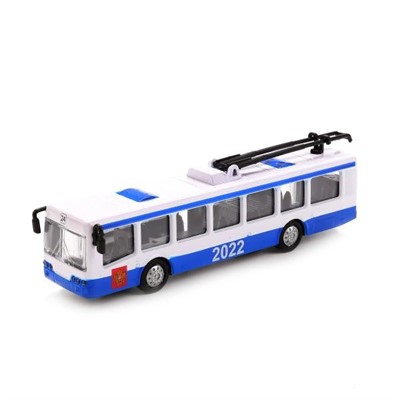 Модель SB-16-65WB Троллейбус Технопарк в коробке - фото 47828612