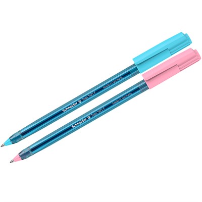 Ручка шариковая синяя 0,8мм Schneider "Tops 505 F Bubble Gum" 357703 - фото 47949023