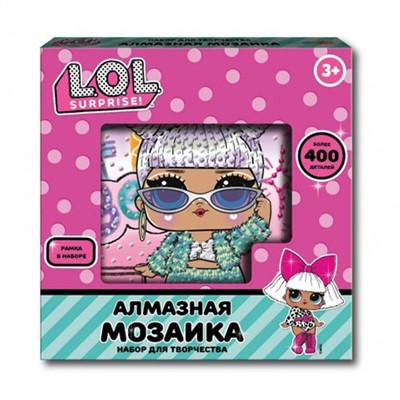 Набор для творчества Алмазная мозаика 15*15 см lol мульти арт AM15X15-128618-LOL - фото 48664733