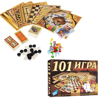 Игра 101 игра. New 1601H Cards - фото 49492704