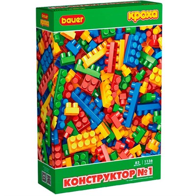 Конструктор Bauer Конструктор №1 83 эл. в кор. 1136 - фото 50357054