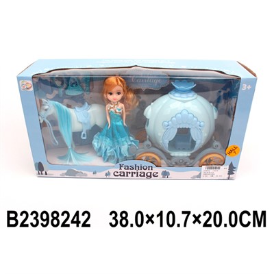 Карета 1923A с куклой в кор. - фото 53769539