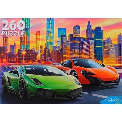 Пазл 260 Роскошные автомобили в мегаполисе Ф260-0183 - фото 53889148