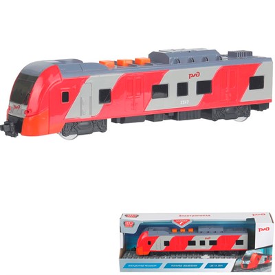 Модель ELTRAINLAST-20PL-RZD-WOD РЖД Электропоезд "Ласточка" 20 см Технопарк  в кор. - фото 54343377