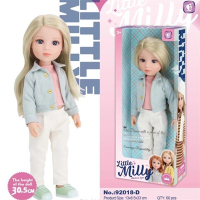 Кукла 92018-D Little Milly в кор. - фото 55151547